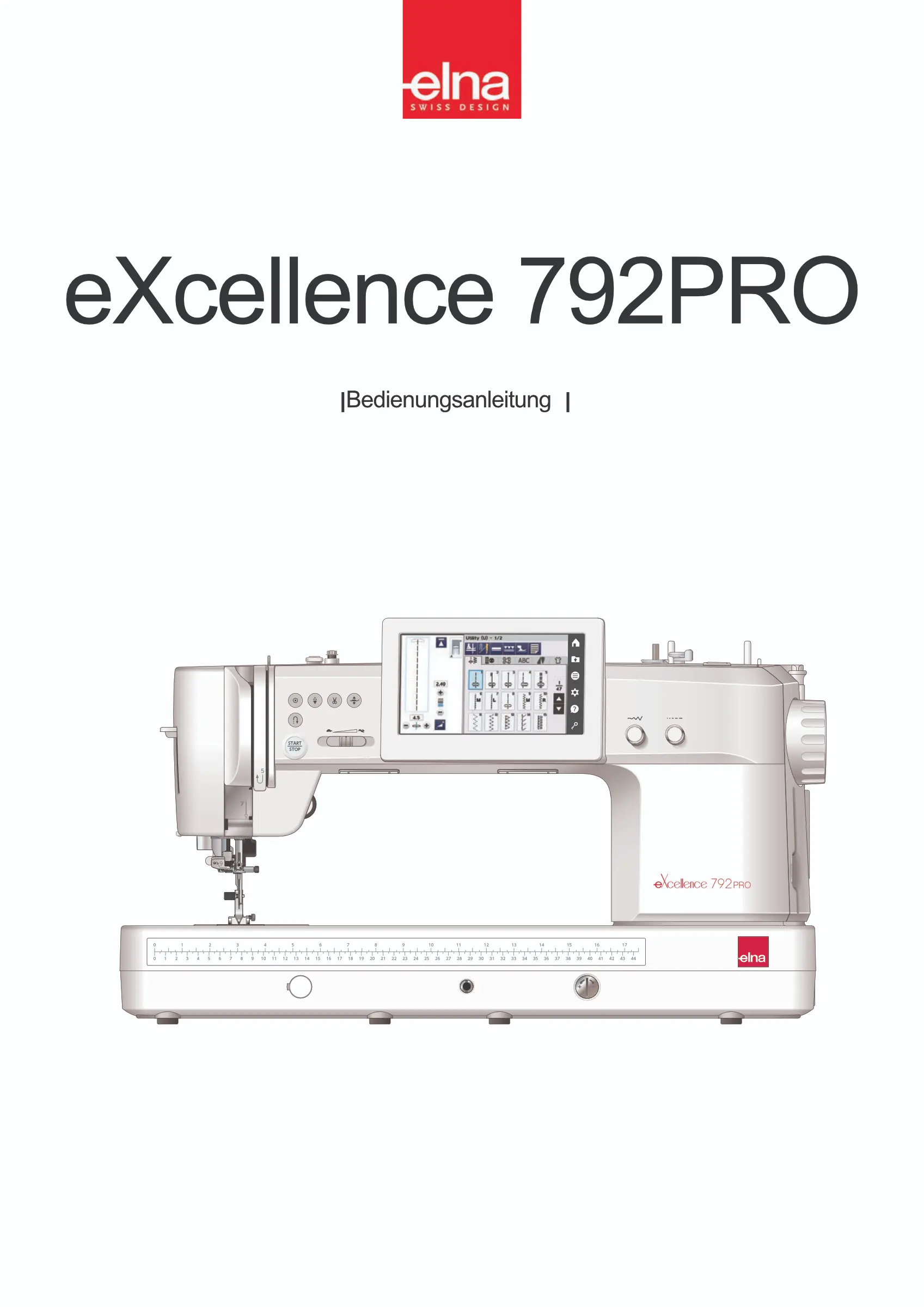 Bedienungsanleitung für eXcellence 792PRO(Deutsch)
