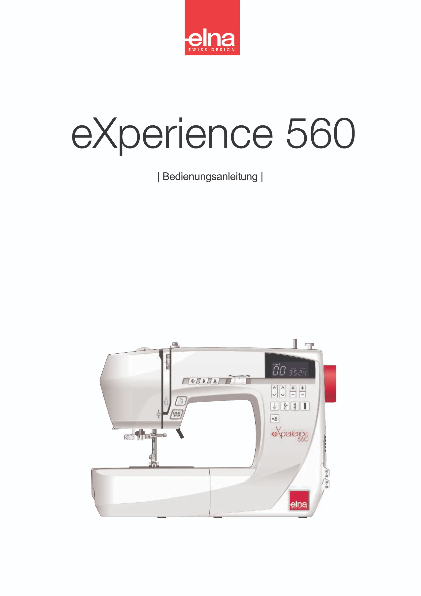 Bedienungsanleitung (Deutsch) für elna 560