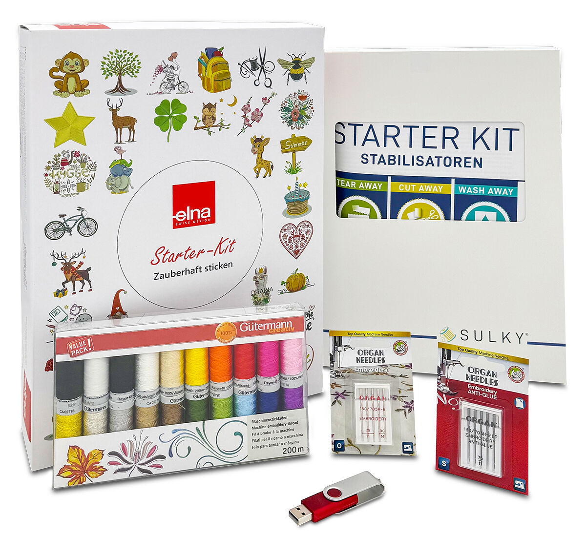 Starter-Kit Zauberhaft sticken
