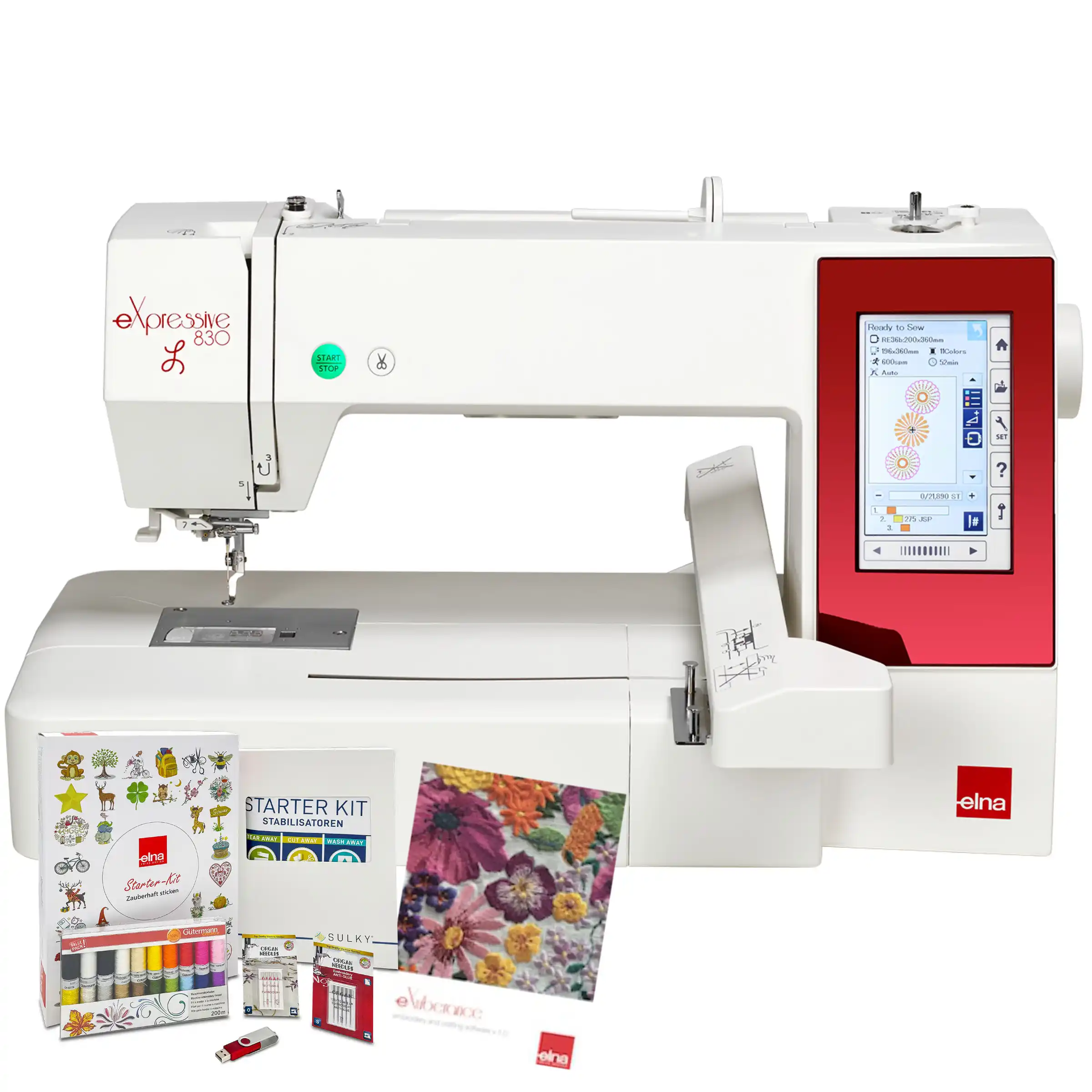 elna eXpressive 830L mit Sparpaket