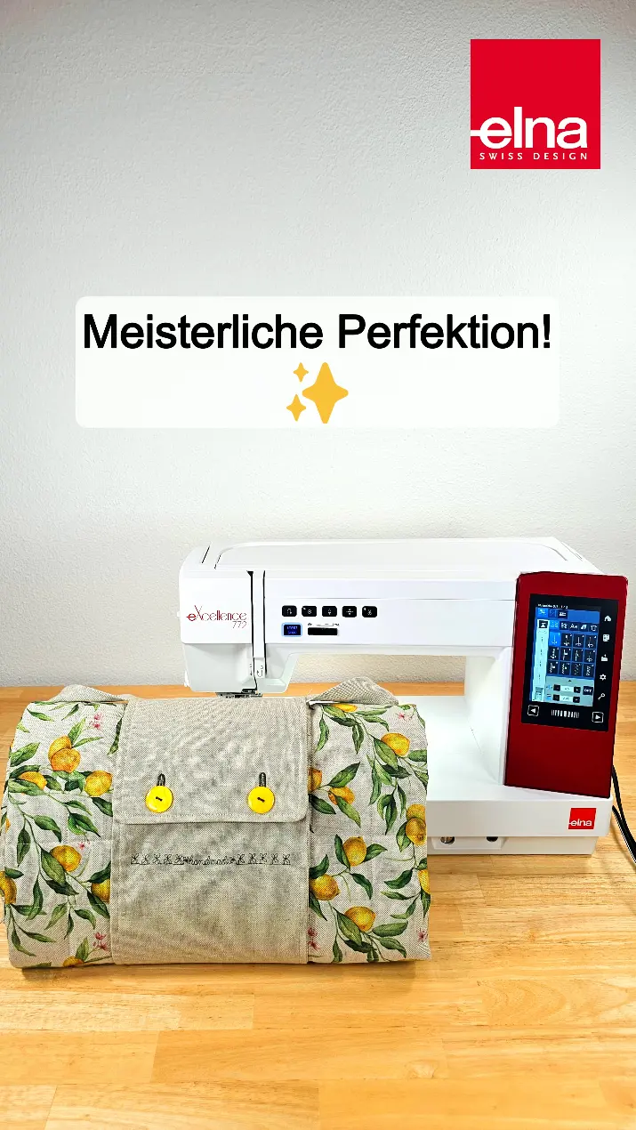 elna eXcellence 772 Computer Nähmaschine