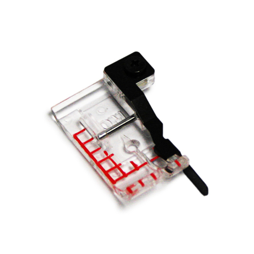 Klarsicht - 1/4 Inch-Fuß für die Geradstich-Stichplatte