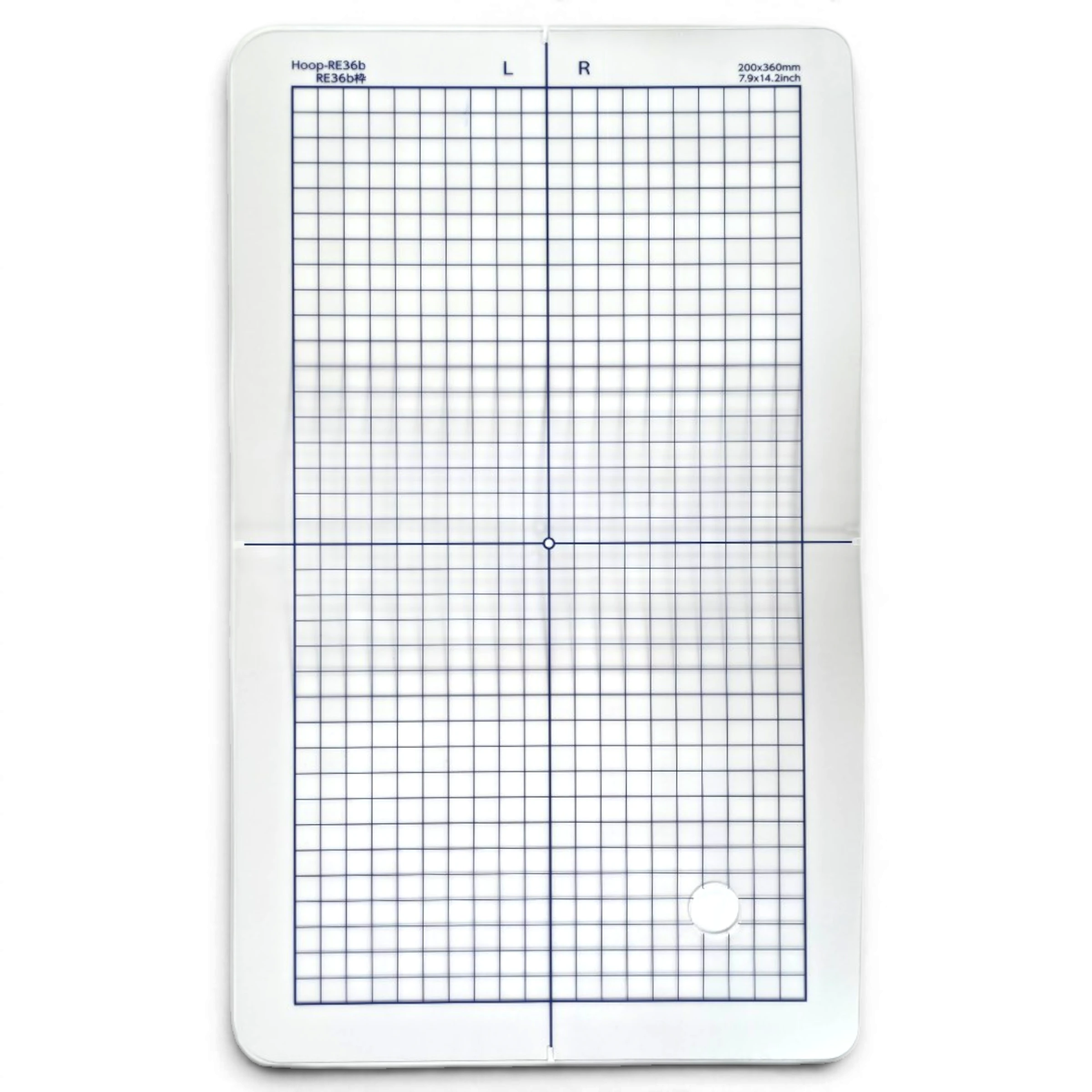 Stickrahmenschablone RE36b für 830L oder 830L-CE