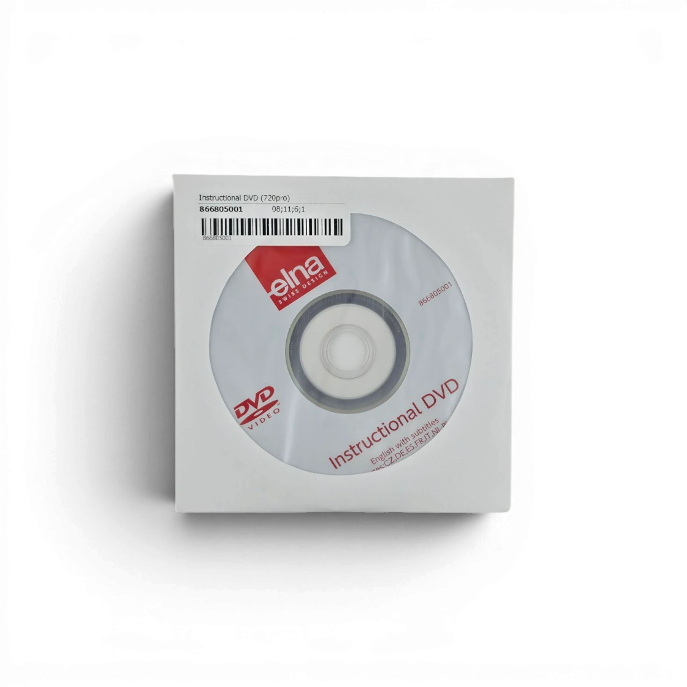 Bedienungsanleitung DVD für 720 PRO (Englisch)