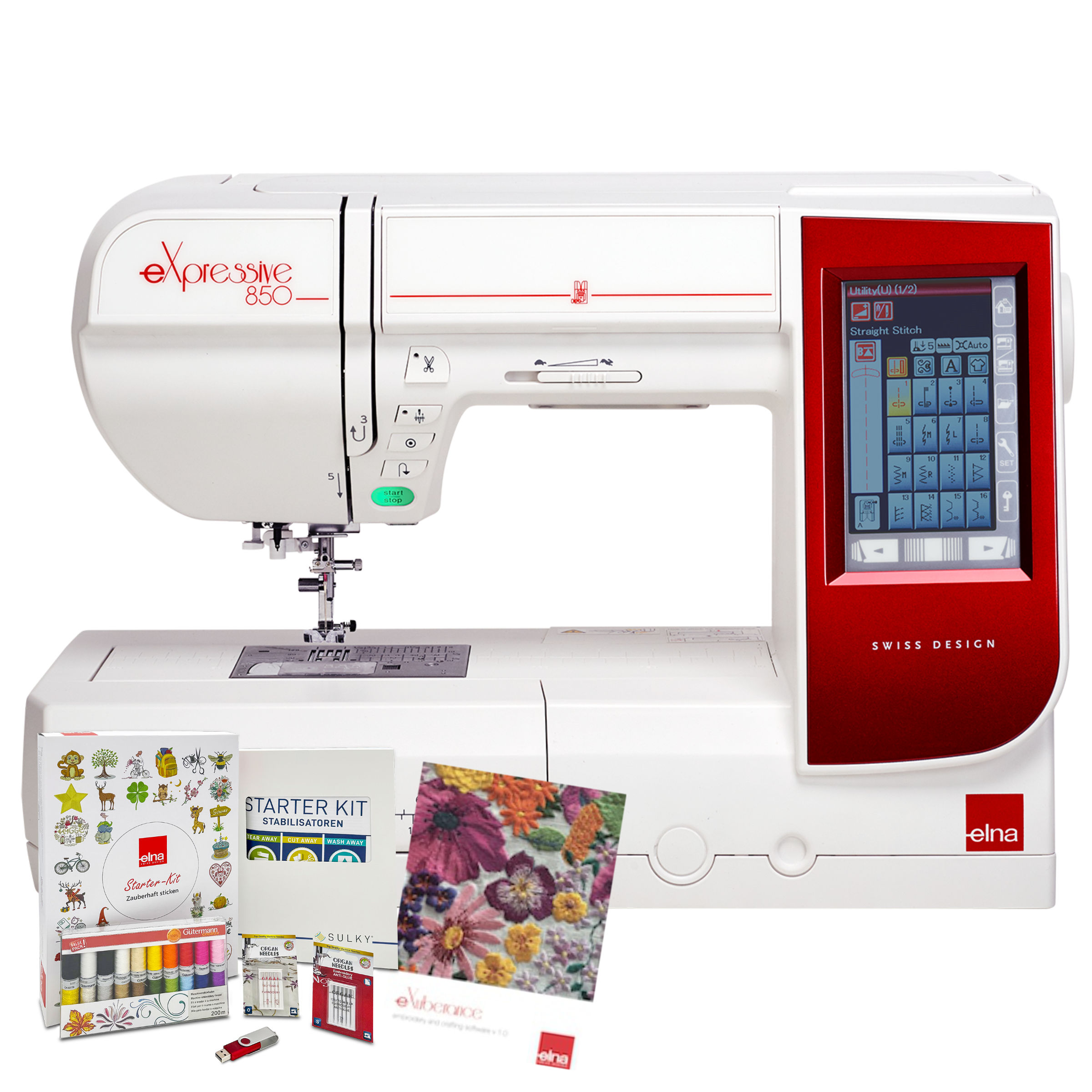 elna eXpressive 850 mit Sparpaket