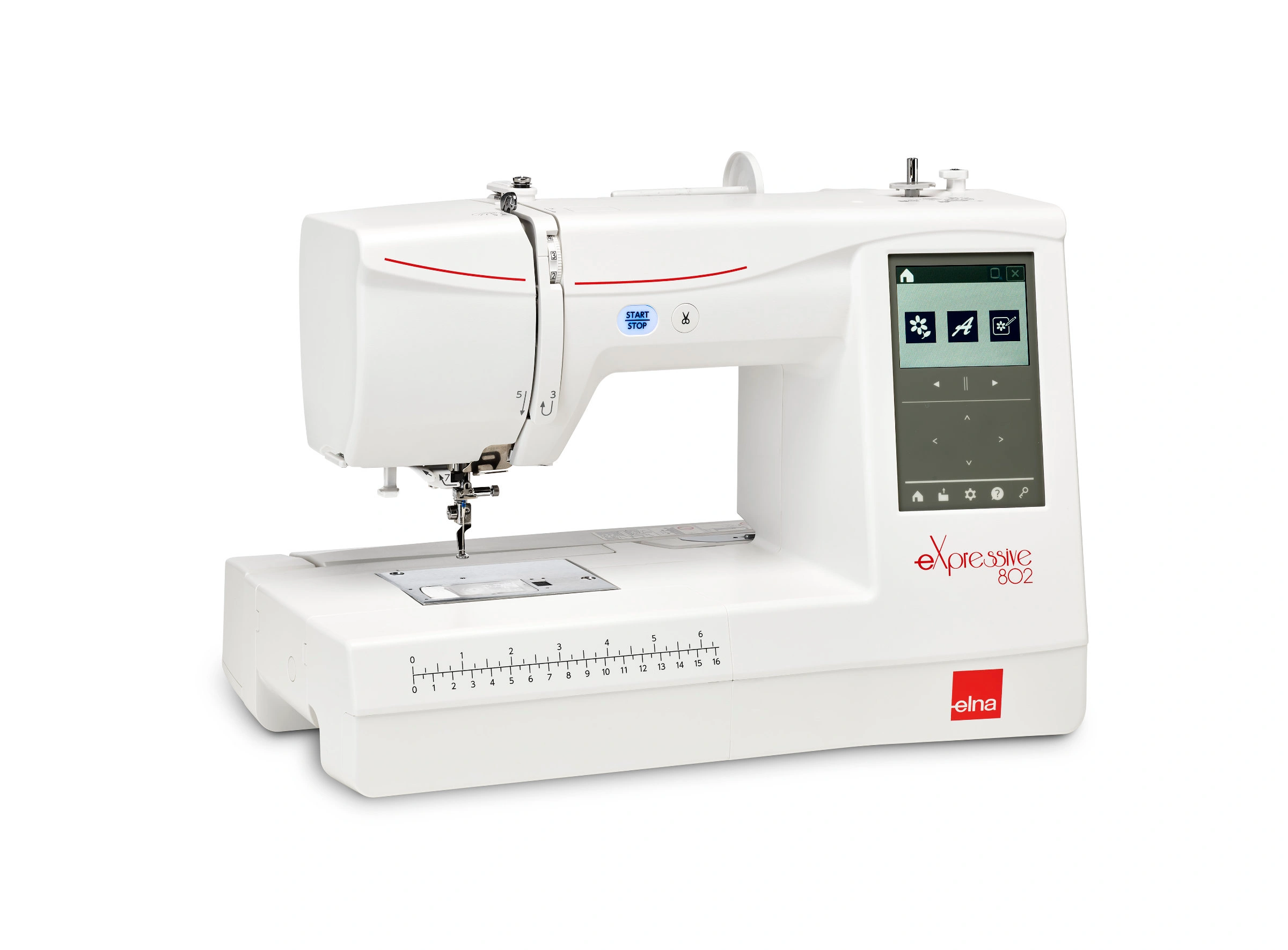 elna eXpressive 802 mit Starter-Kit